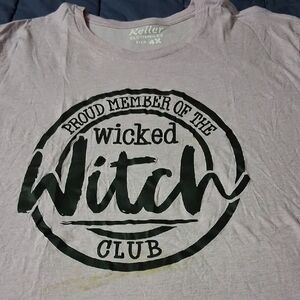 Bella Canvas Light Pink Witch Club Tee